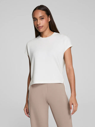 Spanx Air Essential Top Heather Grey