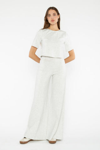 Ripley Rader Wide Leg Crop Pant Grey