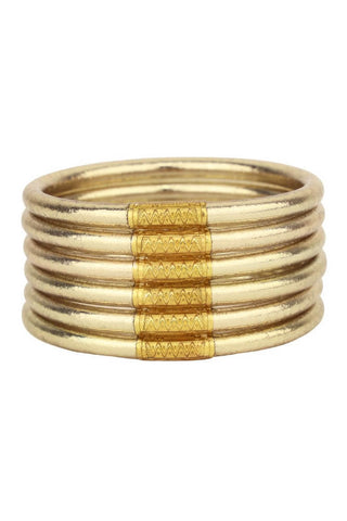 All Weather Bangle Set of 6 Gold