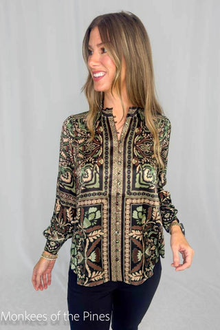 Halebob Deco Blouse Black