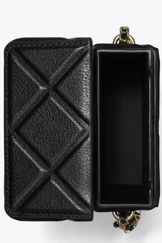 Tory Burch Fleming Phone Crossbody Black