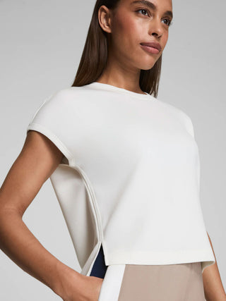 Spanx Air Essential Top Heather Grey