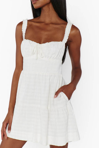 Rosie Mini Dress White