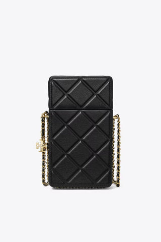 Tory Burch Fleming Phone Crossbody Black