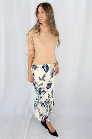 Lefeme Garden Print Skirt