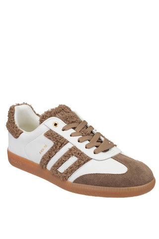 Back 70 White Brown Shearling