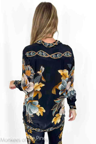 Farm Rio Snake Print Top