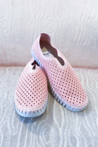 Tulip Slip On White Sole Adobe Rose