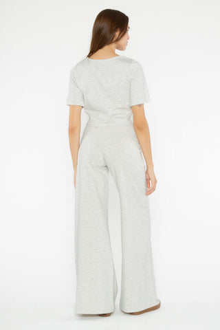 Ripley Rader Wide Leg Crop Pant Grey
