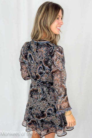 Halebob Silk Linen Mini Black
