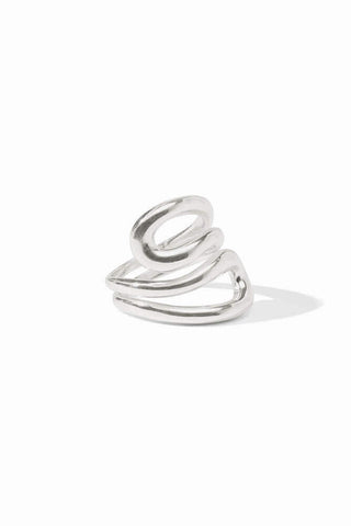 Wave Wrap Ring-Silver-OS