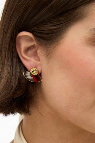 Maya Fan Earring