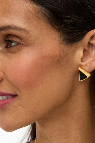 Luca Triangle Stud