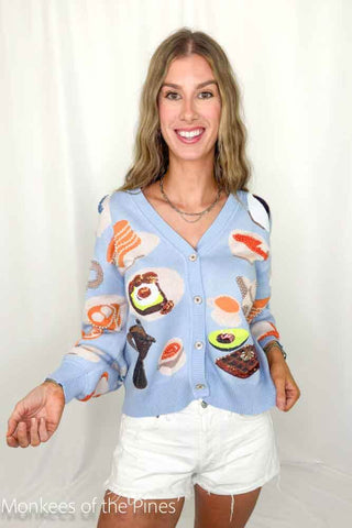 Queen of Sparkles Breakfast Cardi