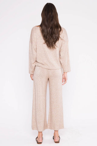 Ripley Rader Sweater Knit Boat Neck Top Oatmeal