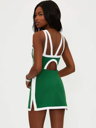 Beach Riot Zephra Dress Court Green