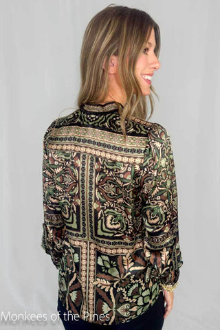 Halebob Deco Blouse Black