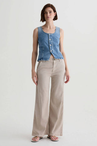 AG Caden Wide Leg Taupe