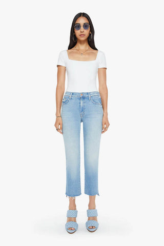 Mother Insider Crop Step Fray Can You Dig It