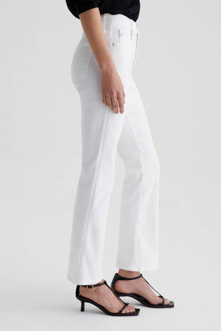 AG Farrah Boot Crop Gallery White