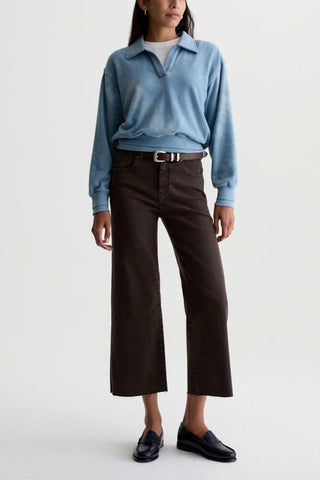 AG Saige Wide Leg Sulfur