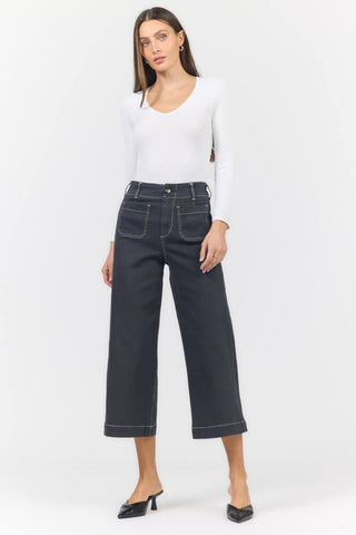 Audrey Washed Black