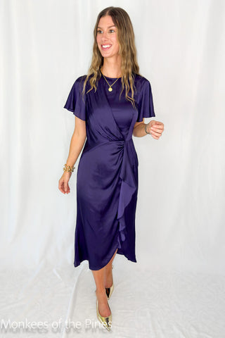 Shoshanna Carnation Dress Iris