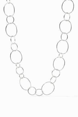 Colette Smooth Necklace-Silver-OS