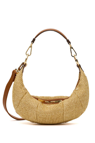 Hammitt Erica Small Cocoa Raffia