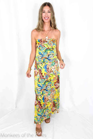 La Vida Riley Emory Swirl Dress