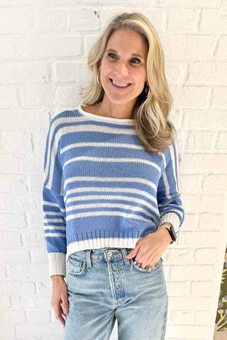 Wooden Ships Hudson Striped Top