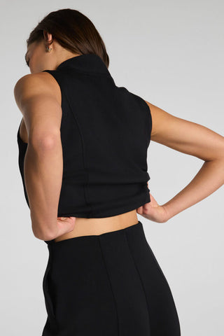 Spanx Shawl Zip Black
