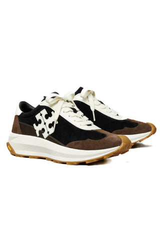 Tory Trainer Perfect Black Cream Dark Cocoa
