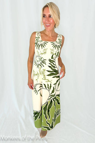 Anna Cate Minnie Midi Ireland Green