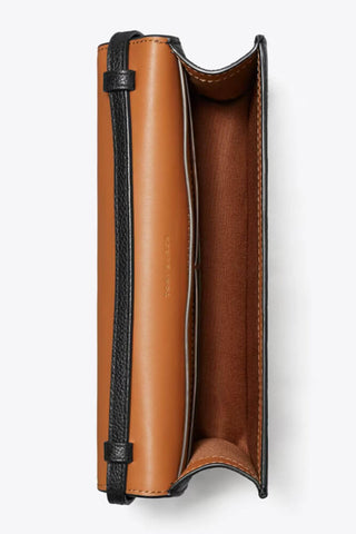 Tory Burch Romy Flap Crossbody Black