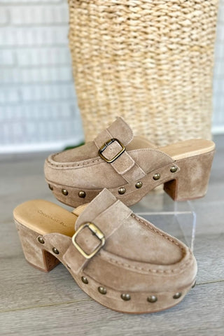 Chocolat Blu Genni Camel Suede