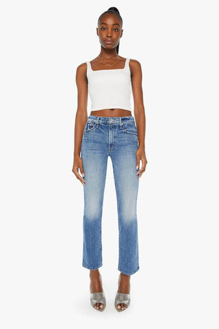 Mother Denim Insider Flood Metal Magic