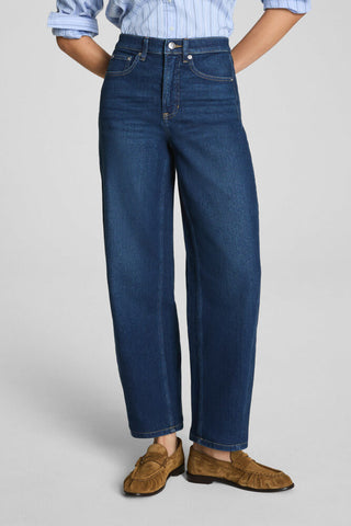 Spanx Barrel Leg Jeans Adriatic Blue