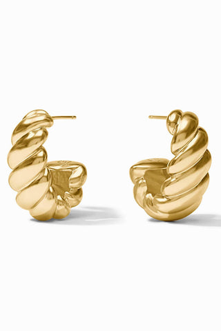 Ravello Statement Hoop Gold-M