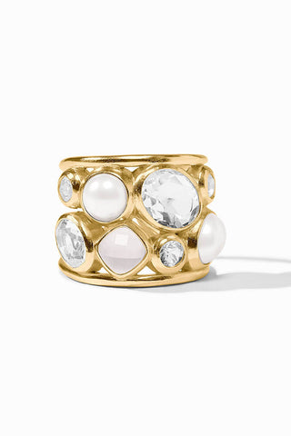 Kaleidoscope Statement Ring Clear Crystal