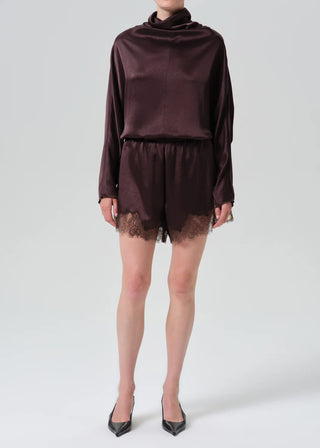 Citizens Lace Trim Short Espresso
