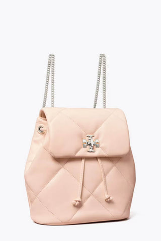 Tory Burch Kira Diamond Quilt Backpack Pink
