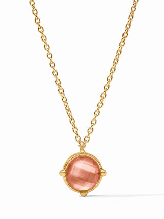 Honeybee Solitaire Necklace Melon