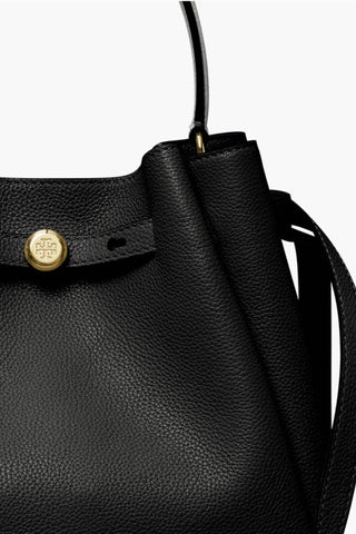 Tory Burch Romy Bucket Bag Black