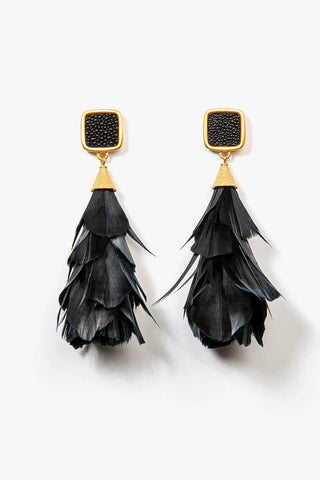 Brackish Parades Goose Feathers & Stingray