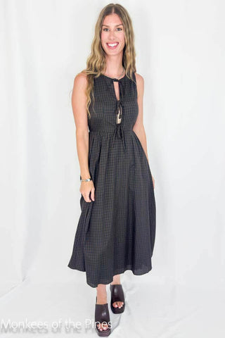 Gingham Midi