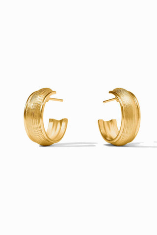 Cobblestone Hoop Gold-S