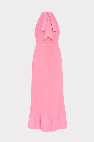 milly pleated midi dress Nalani Pleated Midi Dress in Pink