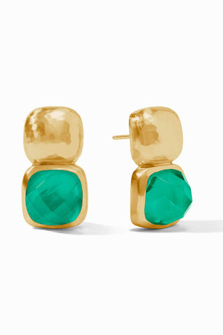 Catalina Earring-Iridescent Emerald Green-OS