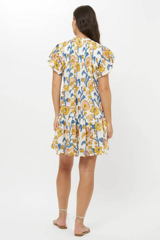 Oliphant Ivy Dress Poppy Marigold